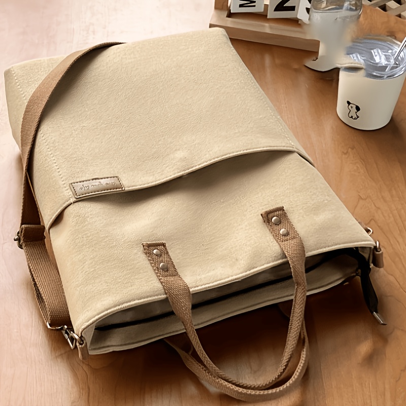 Image of Changing Home Shopping Shoulder Bag Tote Bag, Portable Large Capacity Tote Bag, Suitable For College Students Commuting And Moms Shopping Outside