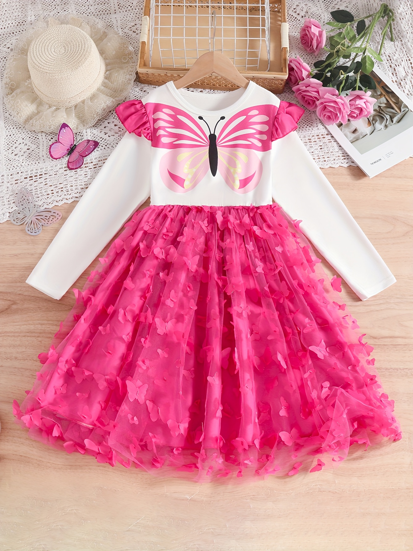 fall dresses for girls 7 8 DISNIMO Thanksgiving Maple Leaf Long Sleeve Girls Dresses Size 7/8 Dress  with Long Sleeves and Pockets for Kids Fall Dresses for Girls for Kids Long  Dresses Long Sleeve Holiday Dress