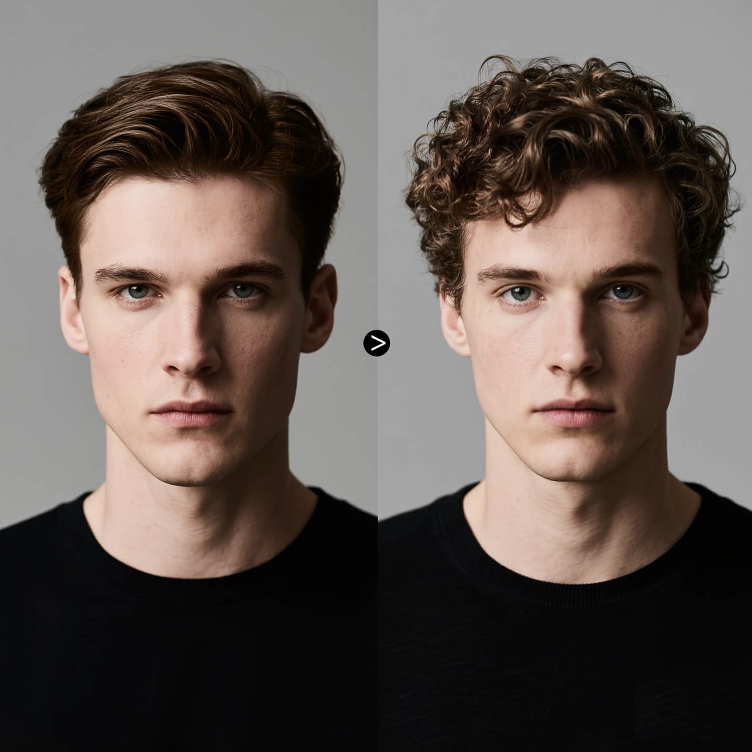 Crème Définissante Universelle pour Boucles Homme - Léger et Rafraîchissant, Sans Résidu (2A-4C) | Tenue Hydratante 24H, Finition Mate + Contrôle des Frisottis