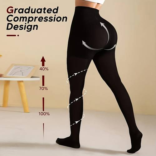 pantalones moldeadores de compresión de talla 1 par de 15- mmhg / pantimedias levantadoras de glúteos / uso para mujer todo / soporte elasticidad para / elegante ceñido al cuerpo con transpirabilidad