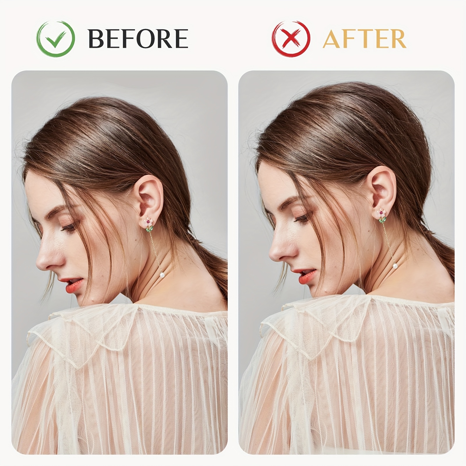 blonde hair filler for updos soft flexible sponge with 20 bobby pins 50 u shaped pins for   and secure styling Product details 1