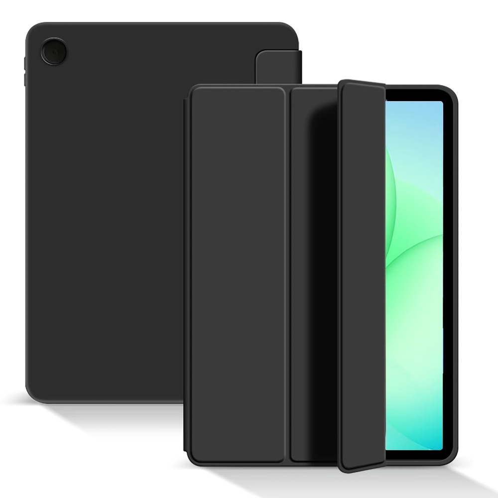 Flip Tablet Case For Tab A11+/a11 Plus 2025 Sm- Sm-x236, Trifold Stand With Pencil Holder And Soft Tpu Back Shell