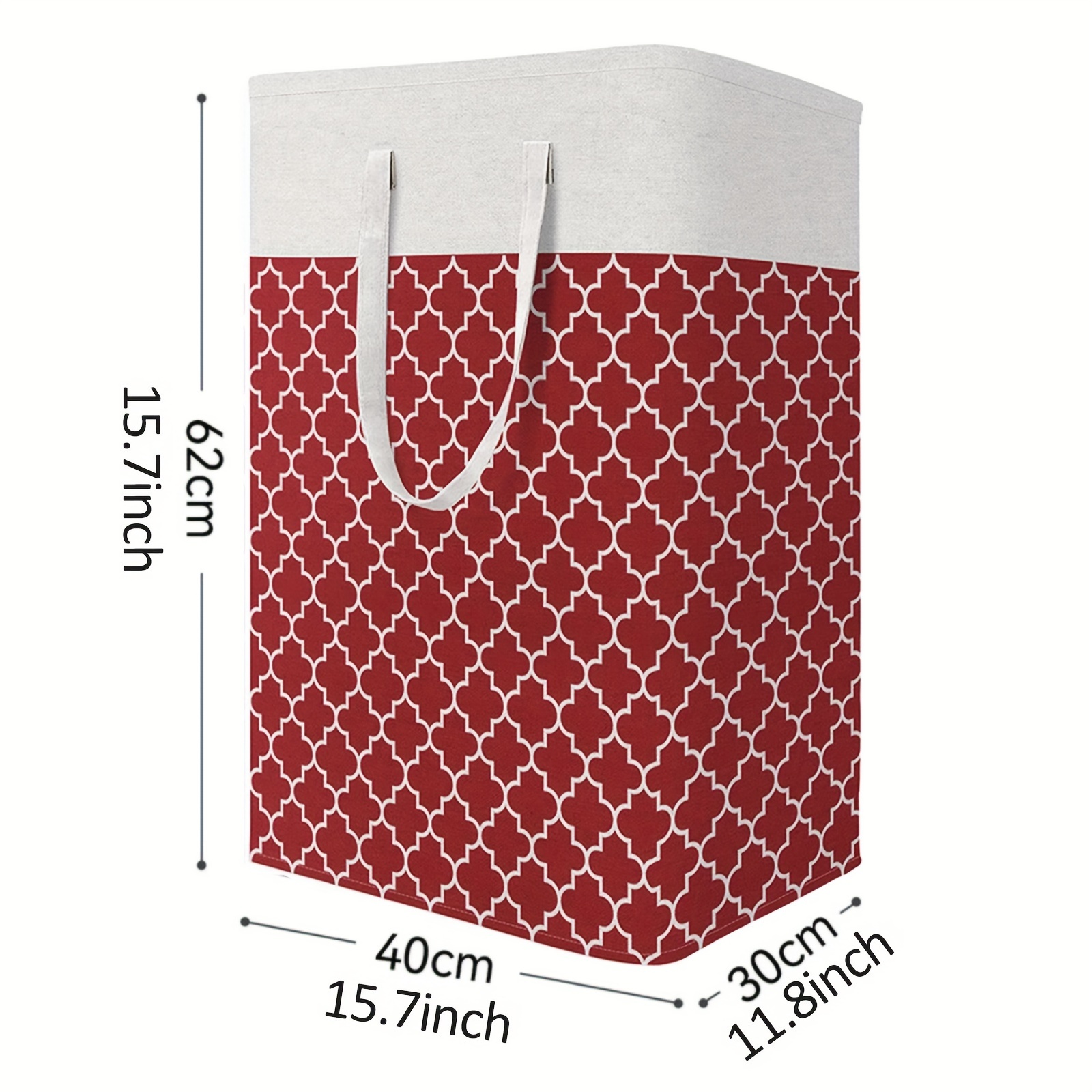 extra large 75l foldable laundry hamper with handles waterproof portable storage basket for clothes toys   dorms and home use   in black grey red blue laundry baskets details 16