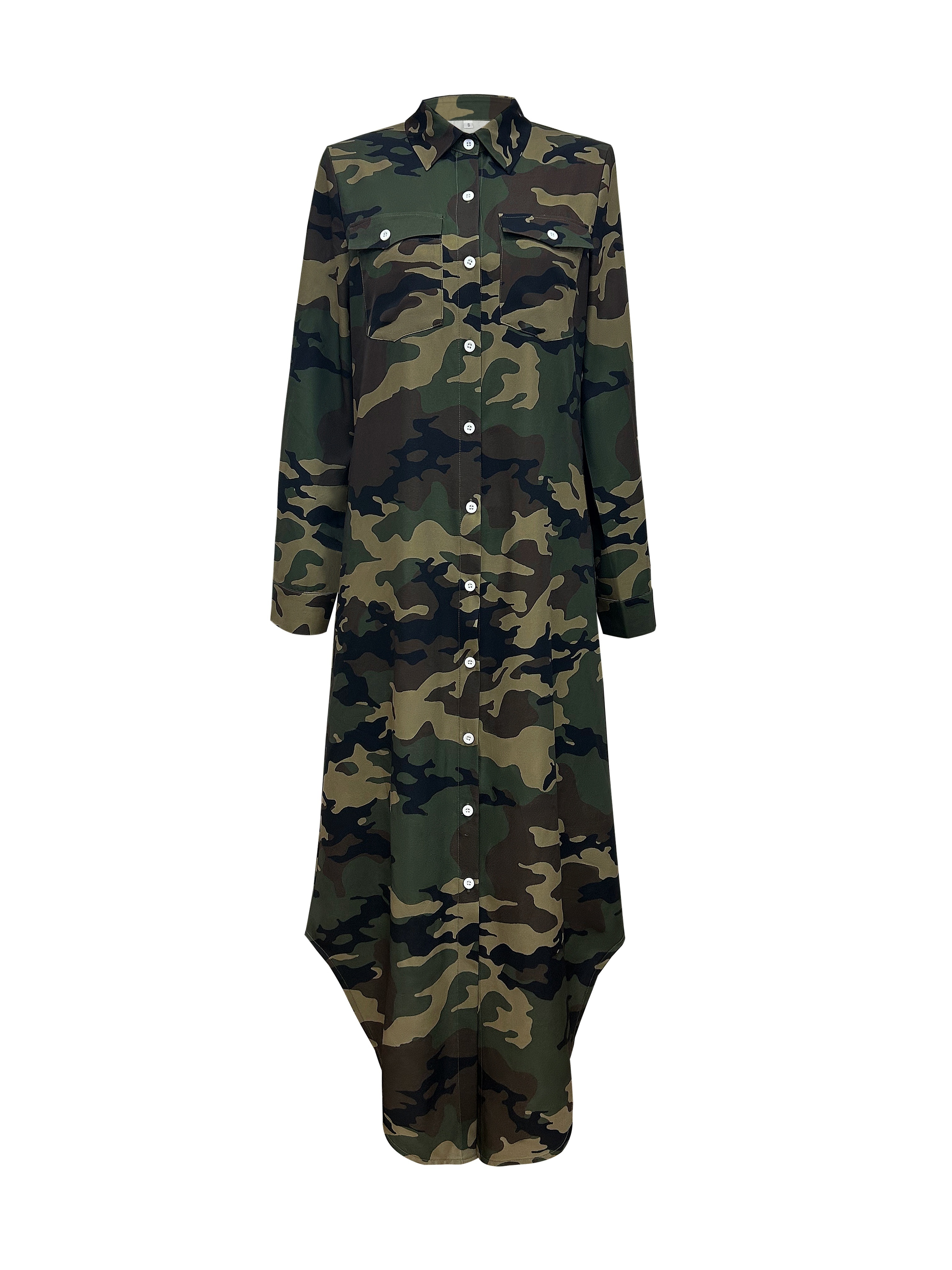 Camouflage Clothing Army Print Shirt Dress Camo Clothing Camo T