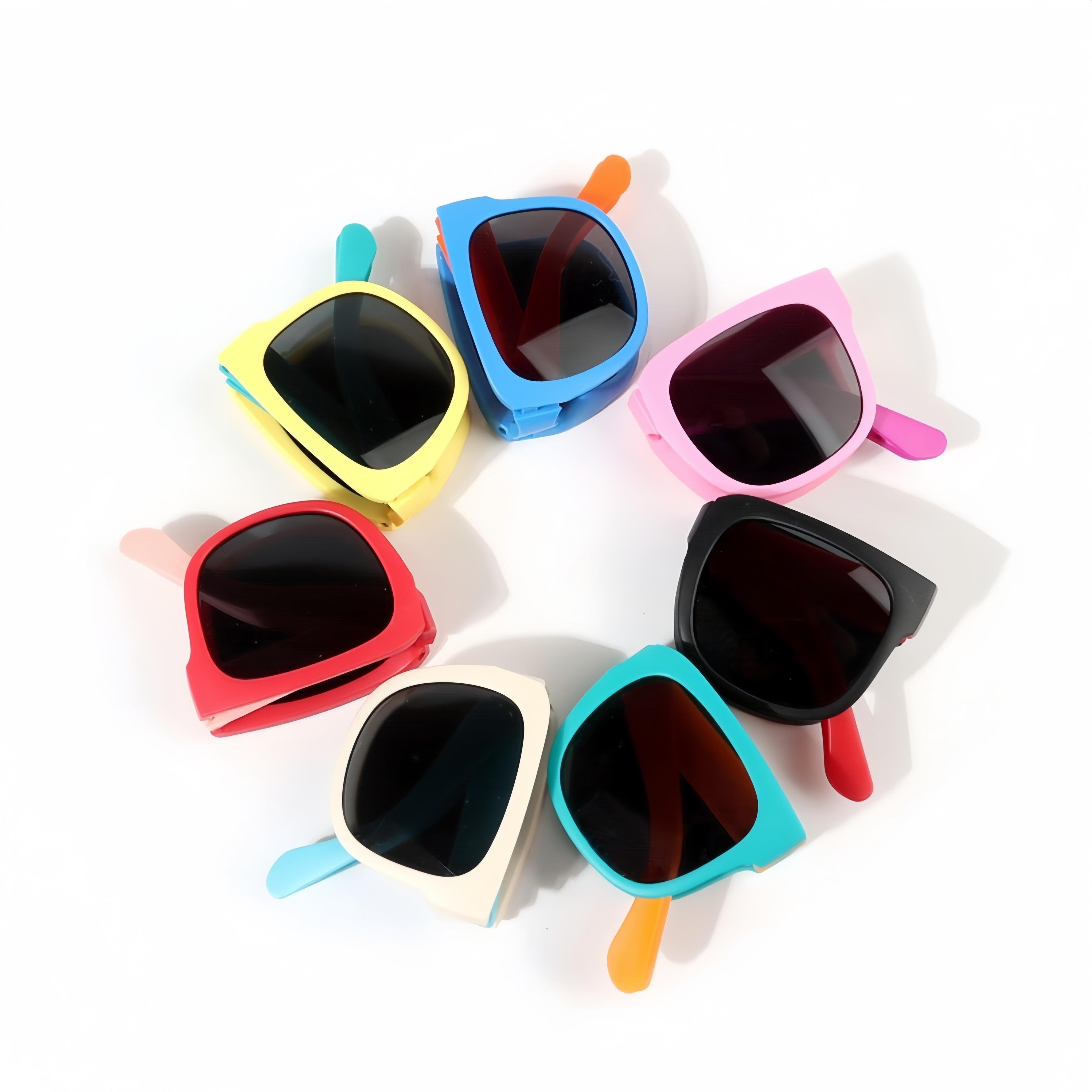 

7pcs Folding Fashion Glasses Set For - , Ideal For Parties, Birthdays, Holidays & Christmas Gifts