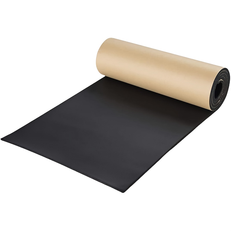 60kg   high density 1 roll self   soundproofing and sound absorbing closed cell foam multi functional   soundproofing rubber foam board premium cosplay padding 1 8 thick x 12 wide x 54 long suitable for cosplay costumes crafts