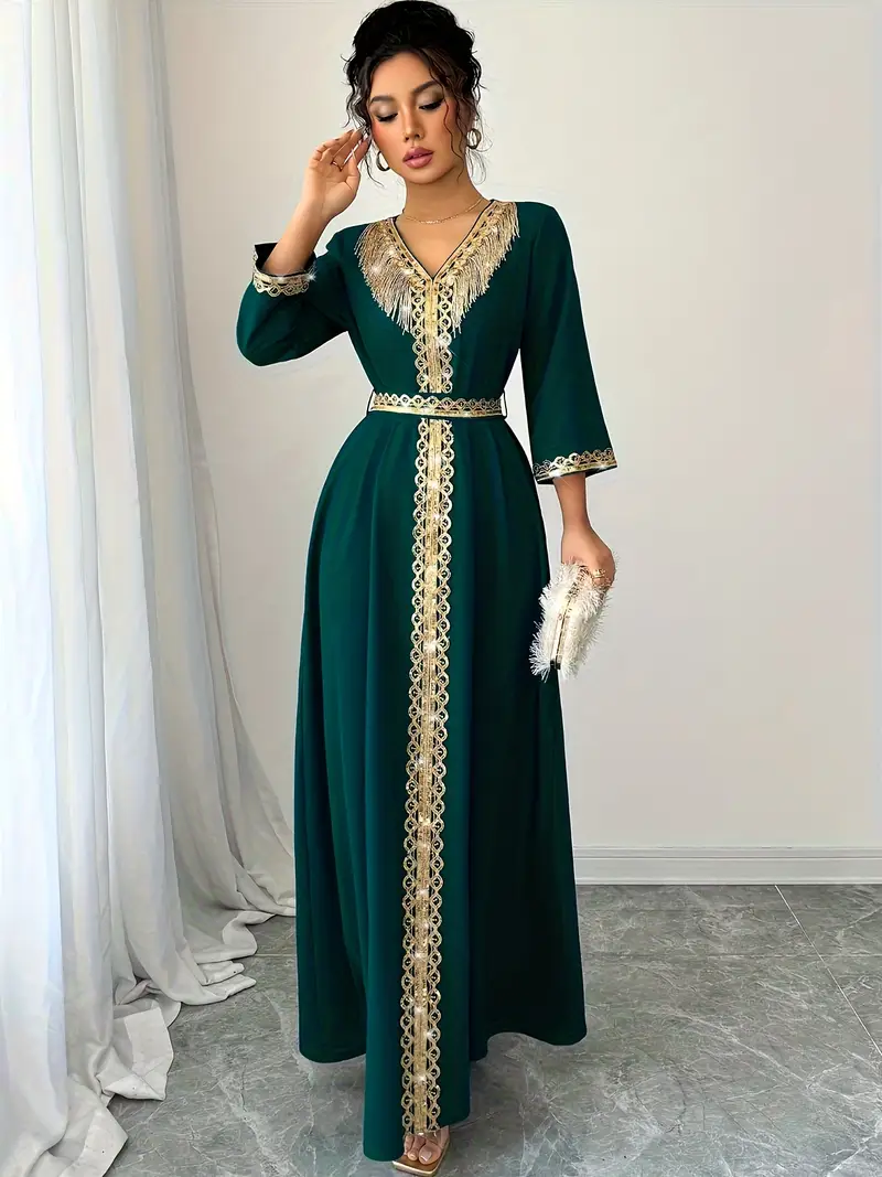 womens elegant sequined tassel dress regular fit long length - Temu womens elegant sequined tassel dress regular fit long length - Temu