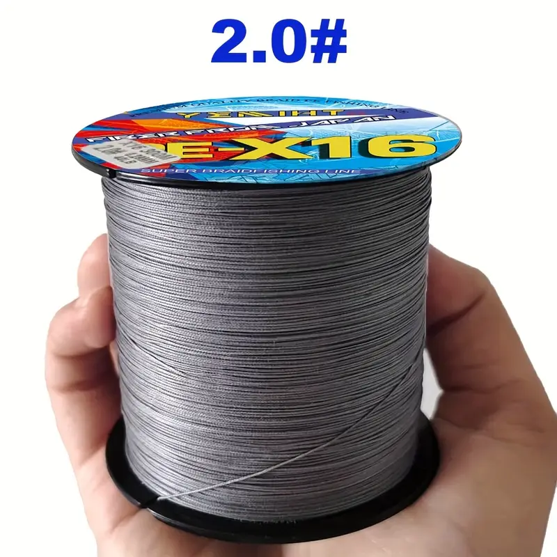 16 strand super pe braided fishing line 0 8 20 smooth strong - Temu 16 strand super pe braided fishing line 0 8 20 smooth strong - Temu