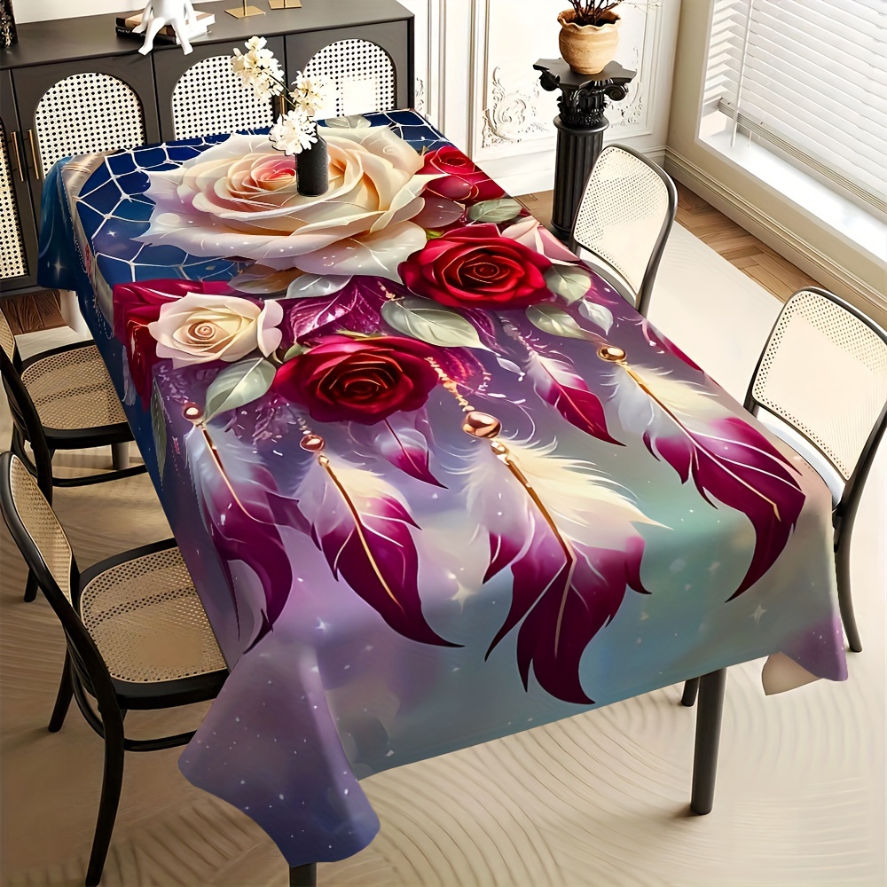 

& Tablecloth - Stain-, , For Dining, Parties, And