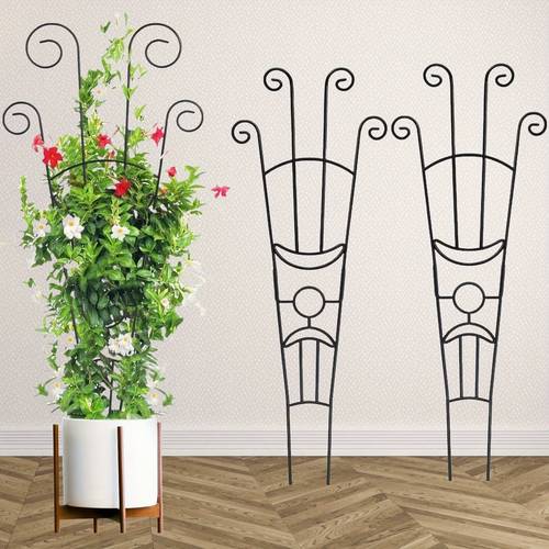 item picture 32 7 inch approximately 83cm heavy duty rock climbing plant trellis expandable large metal trellis high potted plant climbing support suitable for indoor and outdoor plant climbing