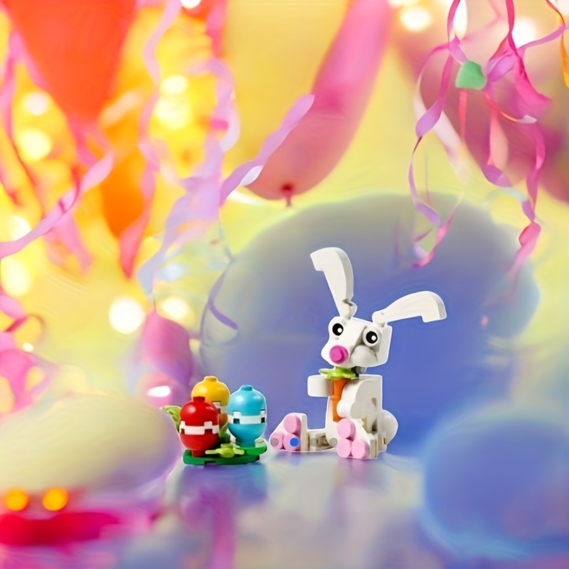 European Version, LEGO 30668 Easter Rabbit Polybag Easter Gift Set, A Toy Gift Suitable for Holiday