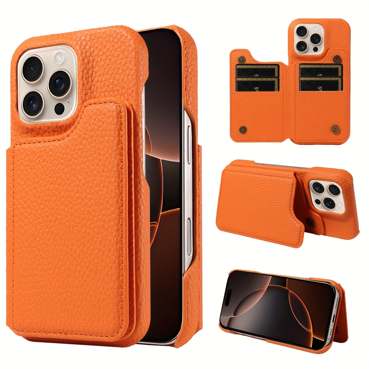 phone case synthetic leather phone case magnetic clasp multi