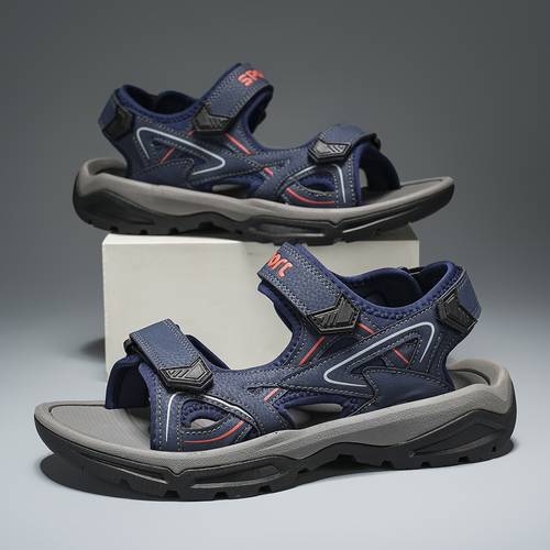 classic mens outdoor wading off road fashion casual anti slip sandals rubber sole easy design