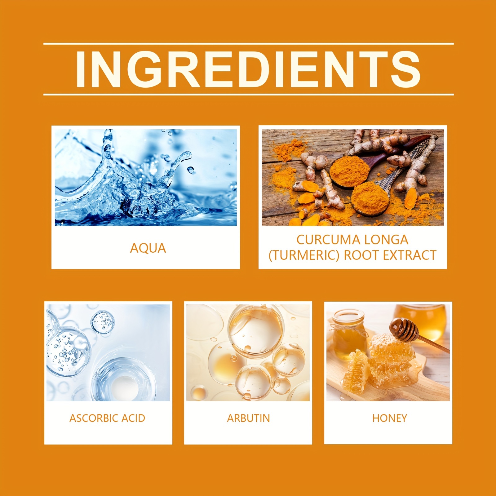 Lait corporel curcuma mois l ouest 100g vitamine c arbutine temu