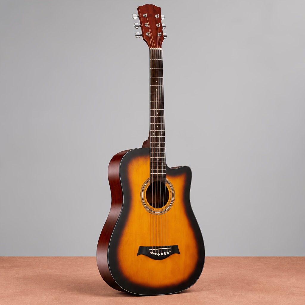 38 Inch Basswood Acoustic Guitar, Full Play Kit with Carry Bag,... product image 8