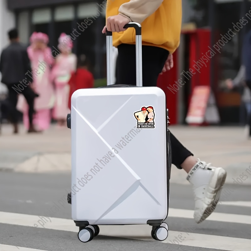 TEMU League Of Their Own "'s No In " Vinyl Sticker, , Irregular Shape, Self-adhesive For Smooth , Ideal For Bumpers, Laptops, Windows, Suitcases,