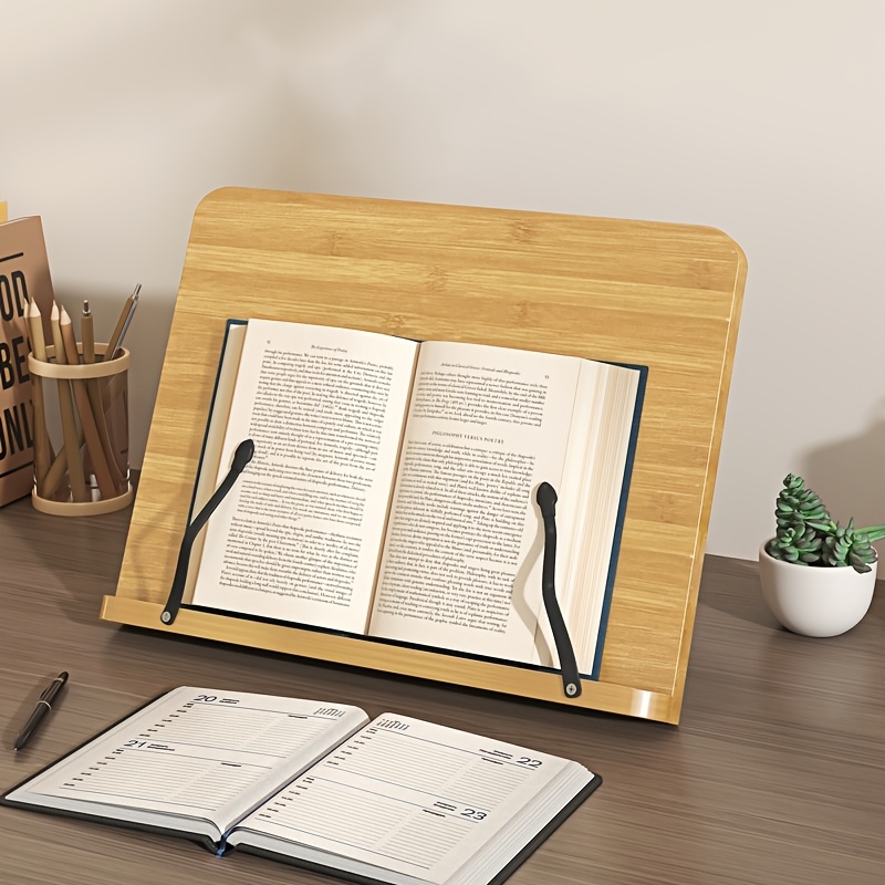 

1pc Wooden Stand 8- - - And Desk , Ergonomic For