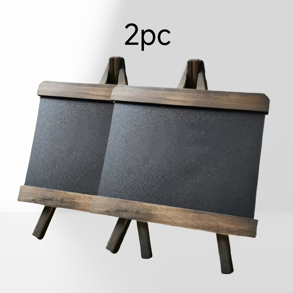 Image of Nordic Vintage Bar Counter Distressed Chalkboard Message Board Desktop Ornament High-end Living Room Hallway Decoration Decorative Chalkboard