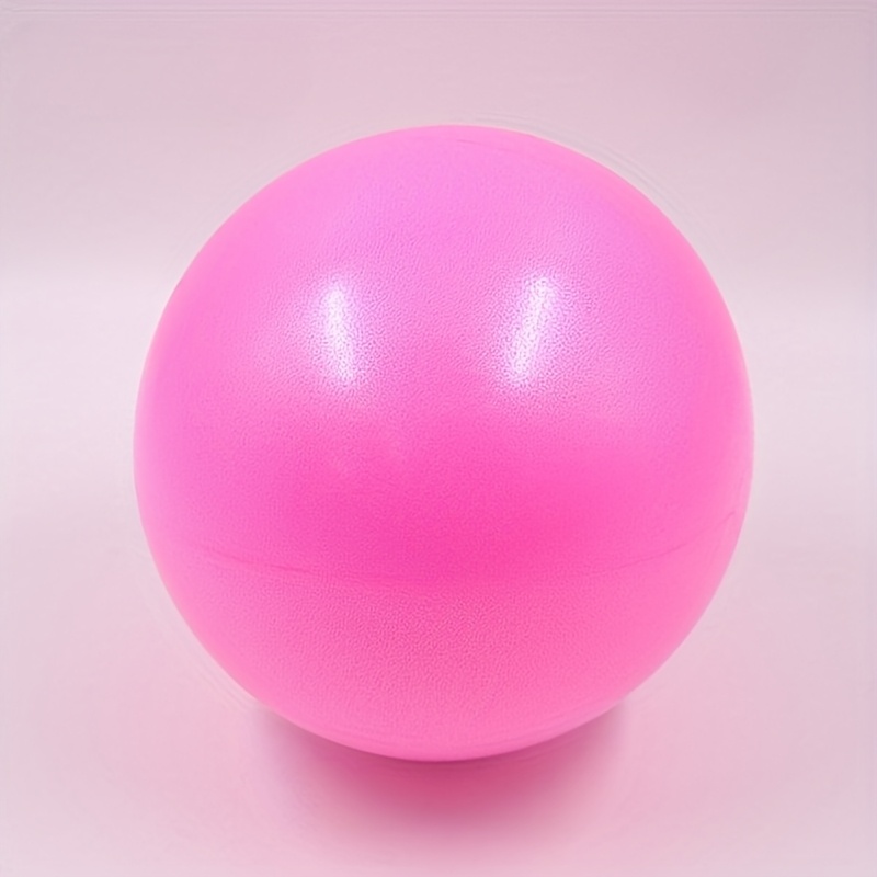 TEMU 9.8 Inch Exercise Pilates Yoga Balls Bender For Home Stability Training Physical Improves Balance With Inflatable Straw