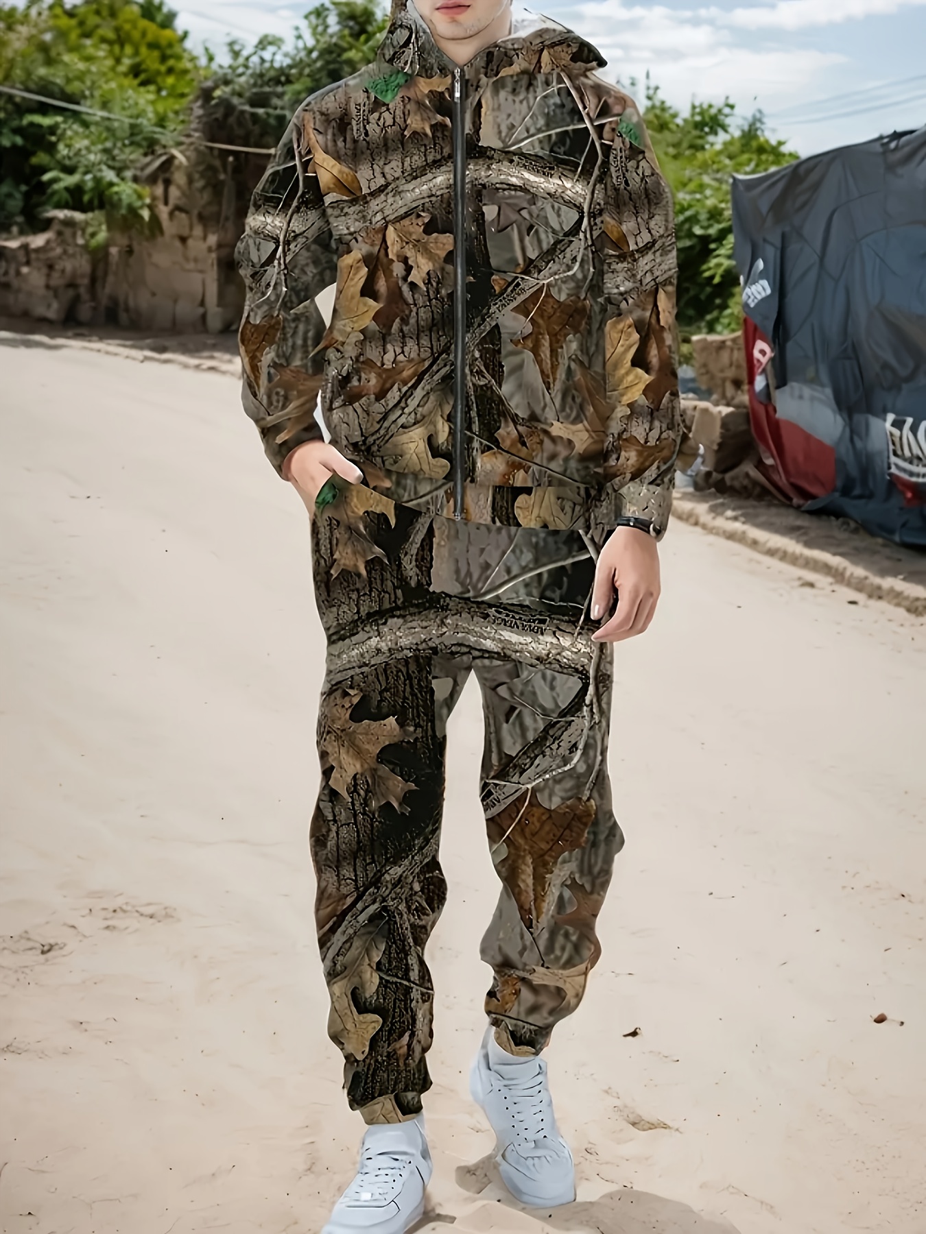 hoodie and pants sold on Temu United States