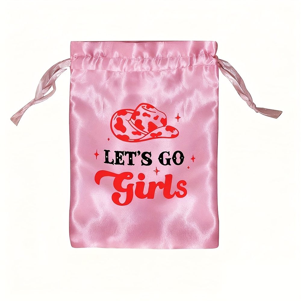 TEMU 5pcs Go Girls Hangover Recovery Survival Kit Bags - Bachelorette Party Favors, Bridesmaid Gifts, Hen Do & Girls Trip With Themed Packaging For