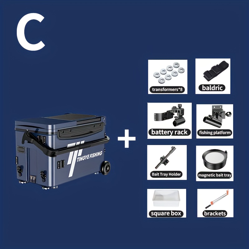 Fishing hook storage box premium ABS material available in various styles