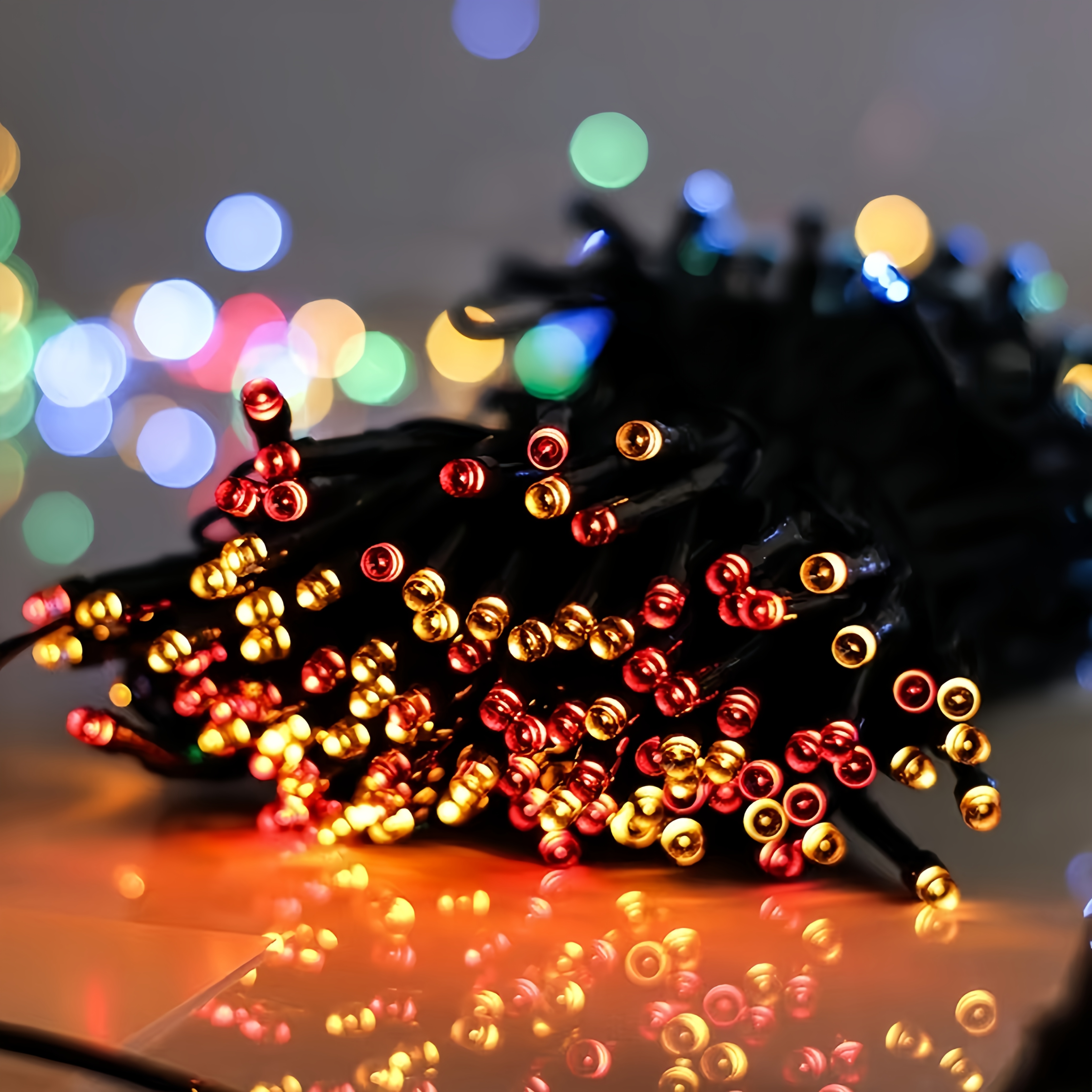 TEMU 2026 New Arrival 100 Led Rgb, Christmas Lights Multiple Light Color-changing Christmas Lights, Remote And App Control, Indoor And Party