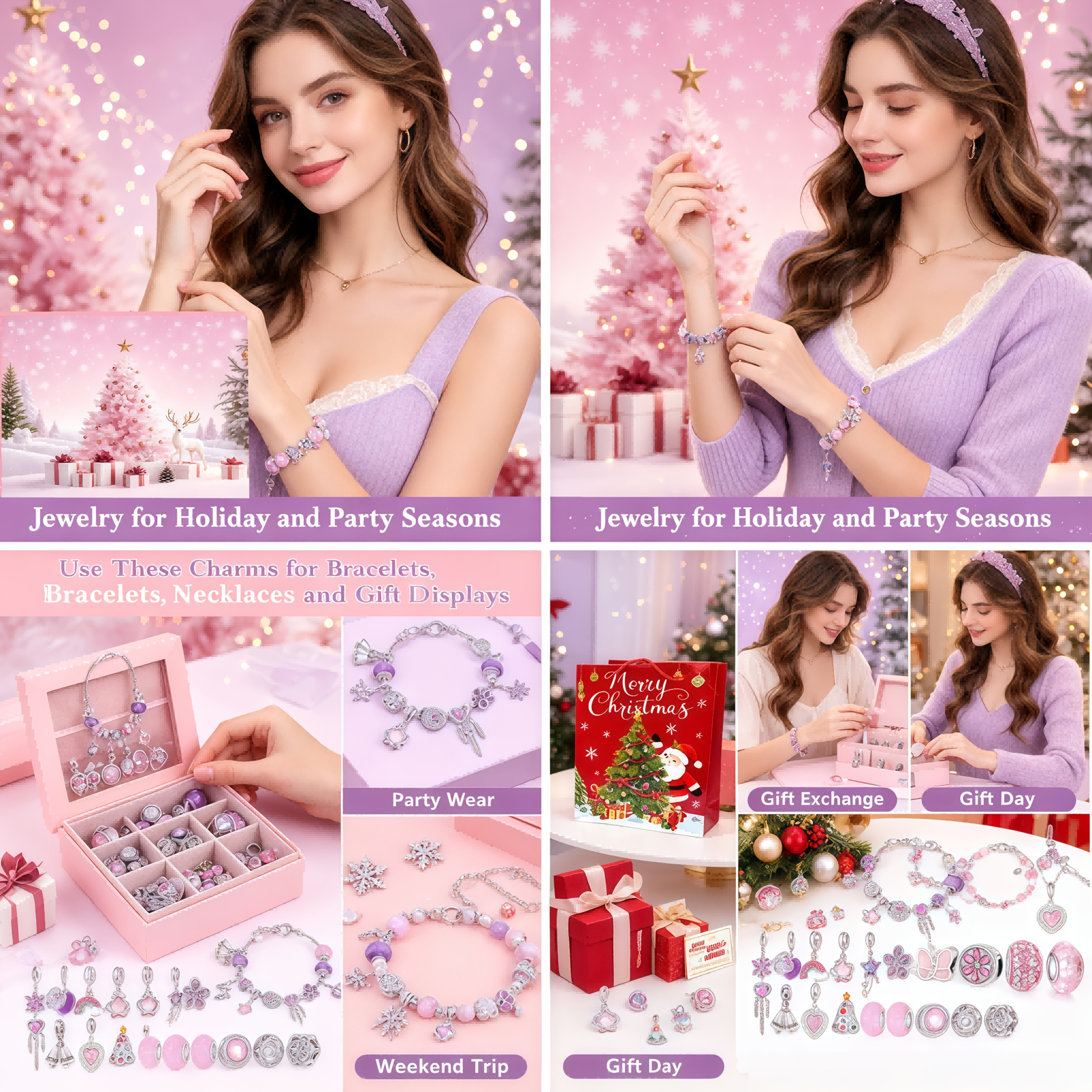 31-Slot Christmas Advent Countdown Calendar Gift