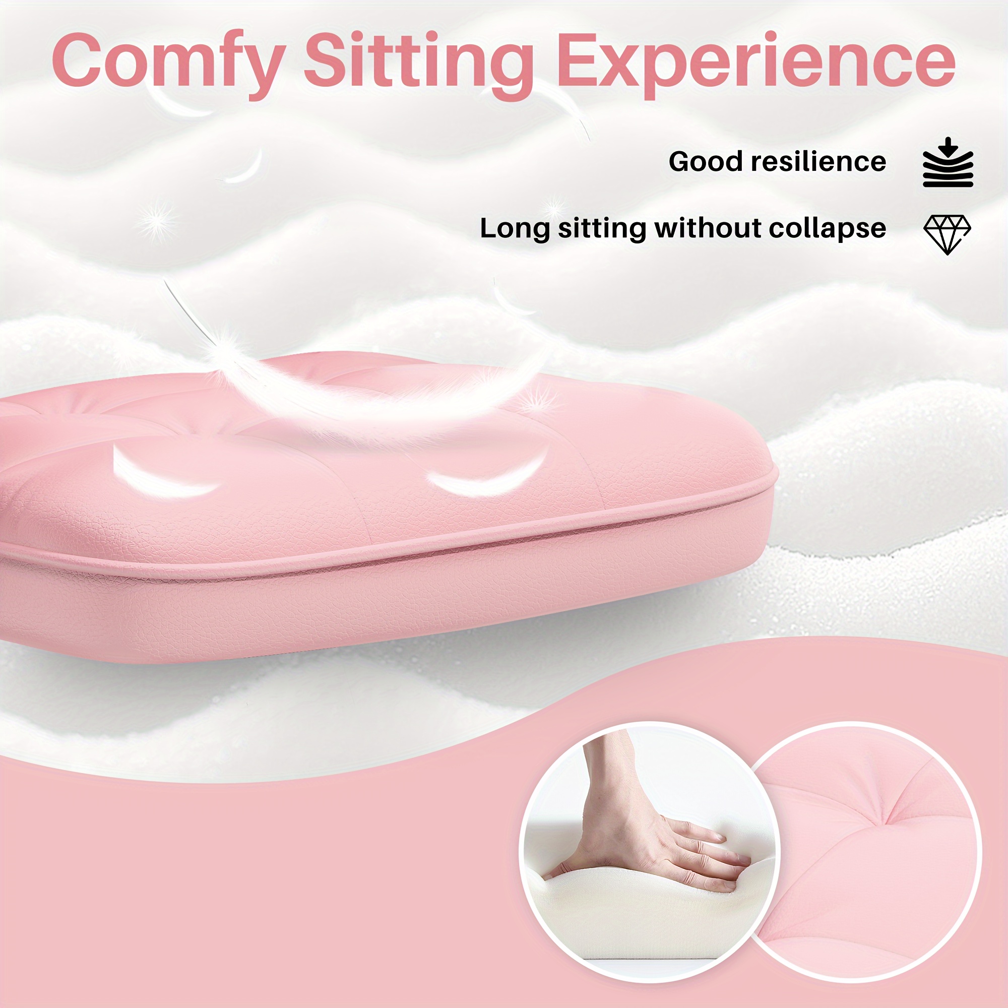 Home Office Desk Chair Swivel Computer Desk Chair Wheels Temu