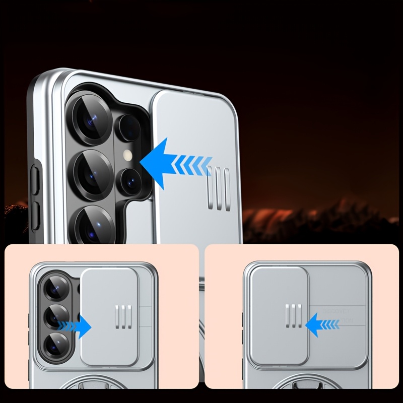 Phone Case: Heavy Shockproof Hard Case with Stand for Galaxy S26 Ultra S25 Ultra S24 Ultra