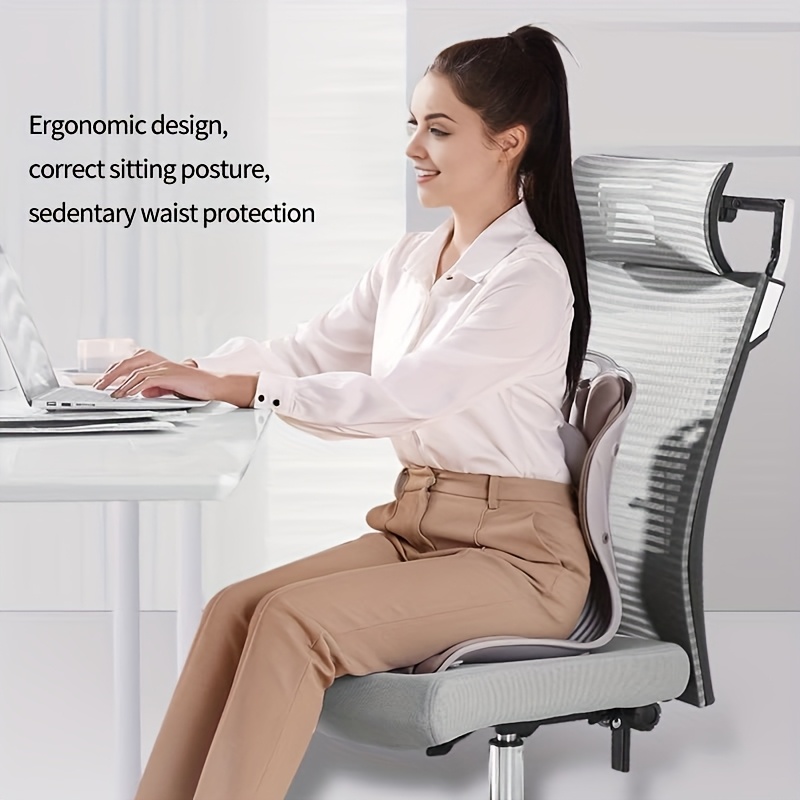 ergonomic waist support cushion posture back Temu Switzerland