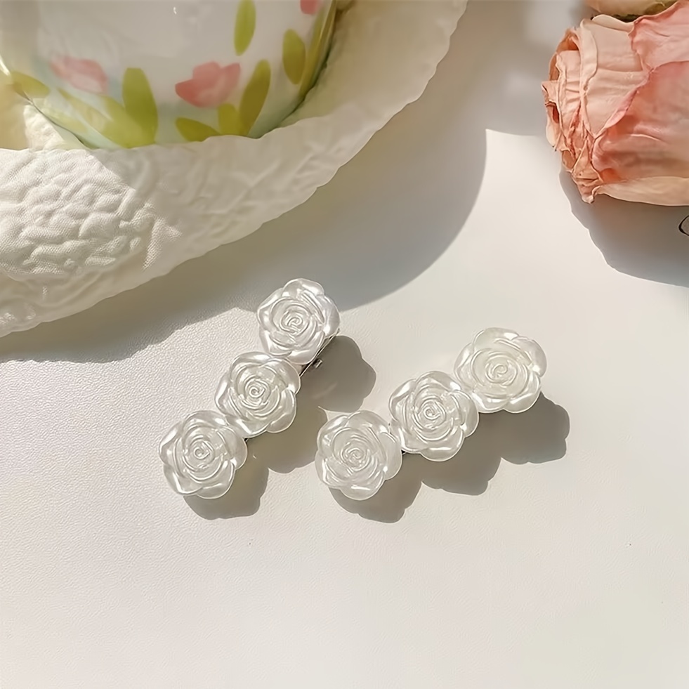 Beautiful Rose Hairpin, Exquisite Gift for Special Occasions