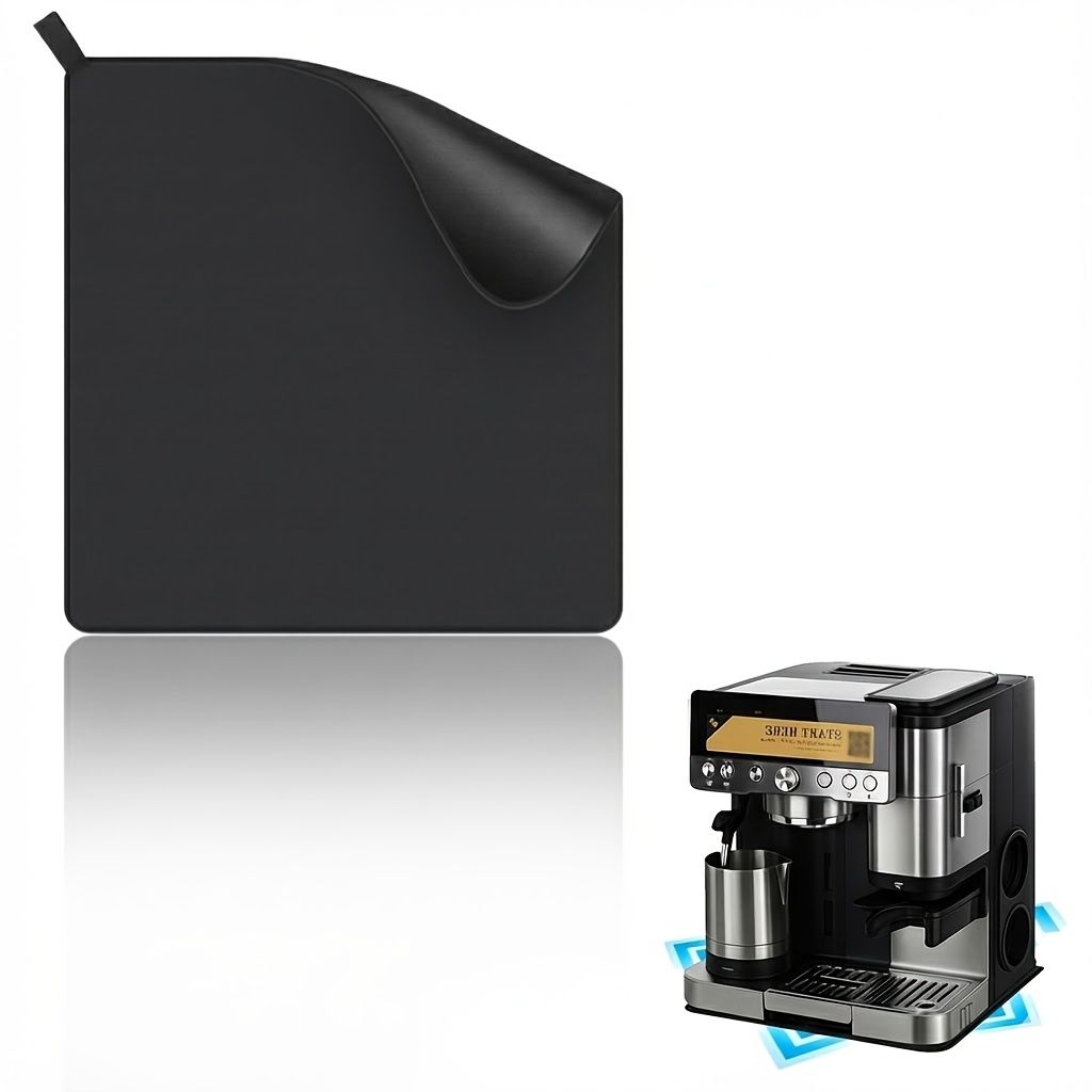 TEMU Non-slip Mat Suitable For The For Luxe Es601anz Coffee Machine - A Smooth Sliding Kitchen Countertop Mat With A Hanging Strap, Designed For And