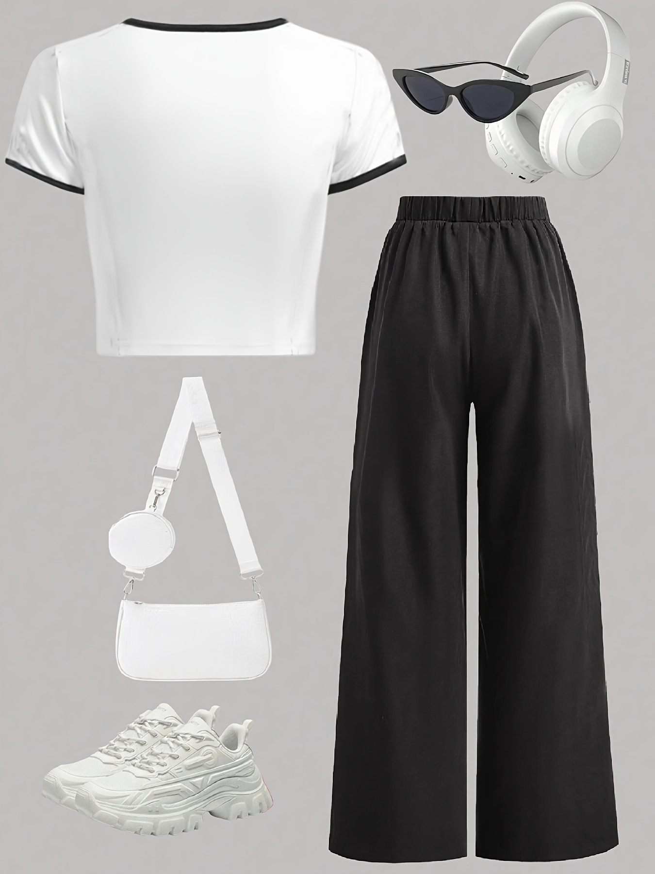 set due pezzi moda ragazze outfit Temu Italy