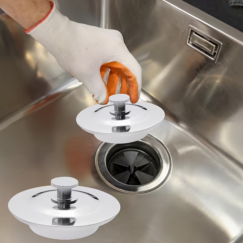 Image of Bathtub Stoppers, Drain Holes Measuring 40-45mm, Made Of Stainless Steel, Suitable For Bathtubs, Kitchen Sinks, Laundry Sinks, Rv Sinks, And Other Sink Drains.