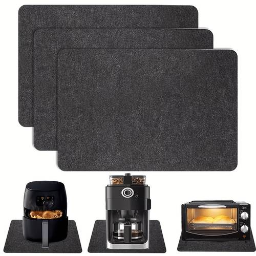 kitchen appliance protection pad thermal barrier pad fire resistant insulation pad bar surface insulation pad synthetic felt blanket coffee machine insulation pad suitable for household appliances