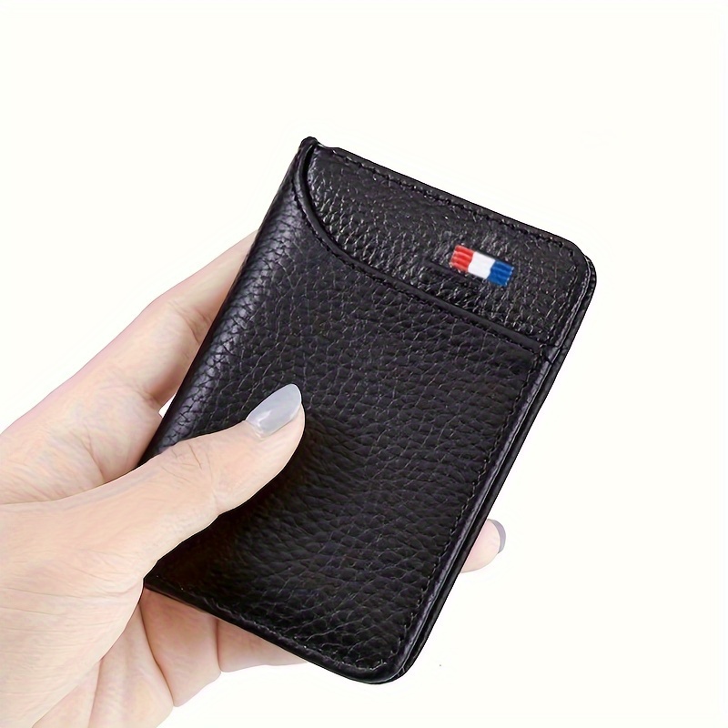 

1pc Men's Multi-card Slots Wallet, Popular Casual Card Holder, Fashion And Simple Credit Card Passport Card Holder