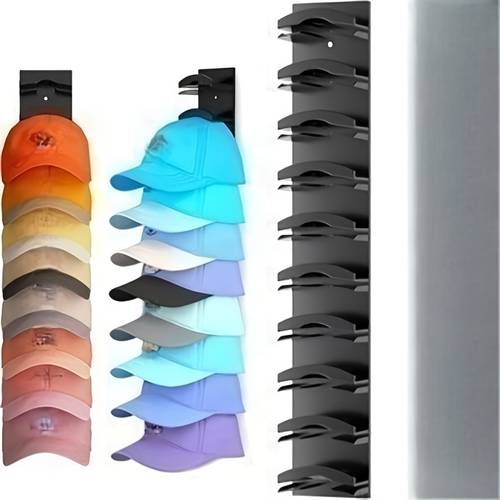 baseball cap multi layer wall mounted hat organizer ten compartments space saving design your room tidy and organized