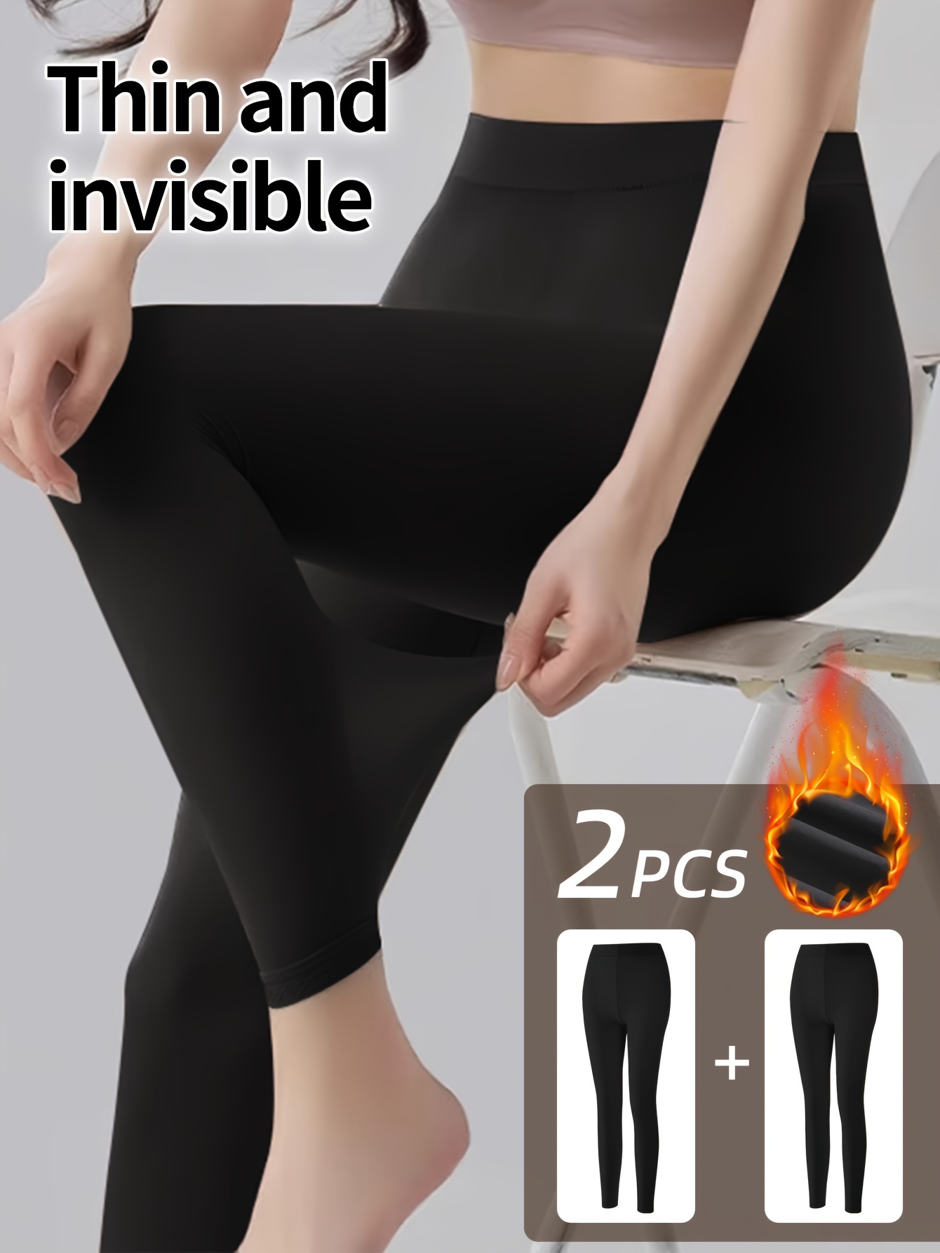 Plush Thermal Pants Soft Comfy Slim Elastic Tights Winter - Temu
