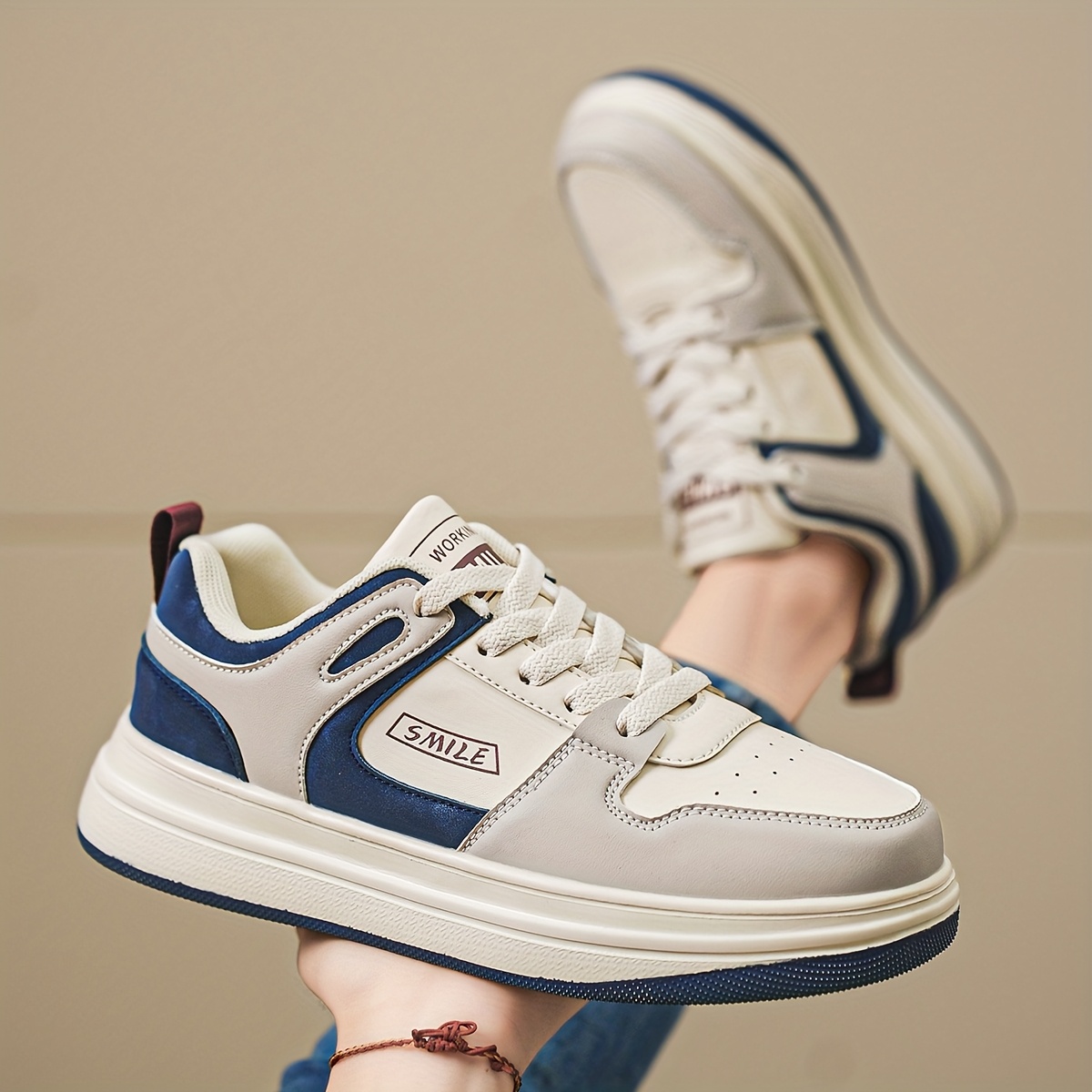 Zapatillas Deportivas de Moda para Hombre, Cómodas y Sencillas con Diseño de Empalme, Zapatos Casuales para Viajes al Aire Libre y Moda Urbana, Zapatillas de Correr de Colores Populares para Parejas