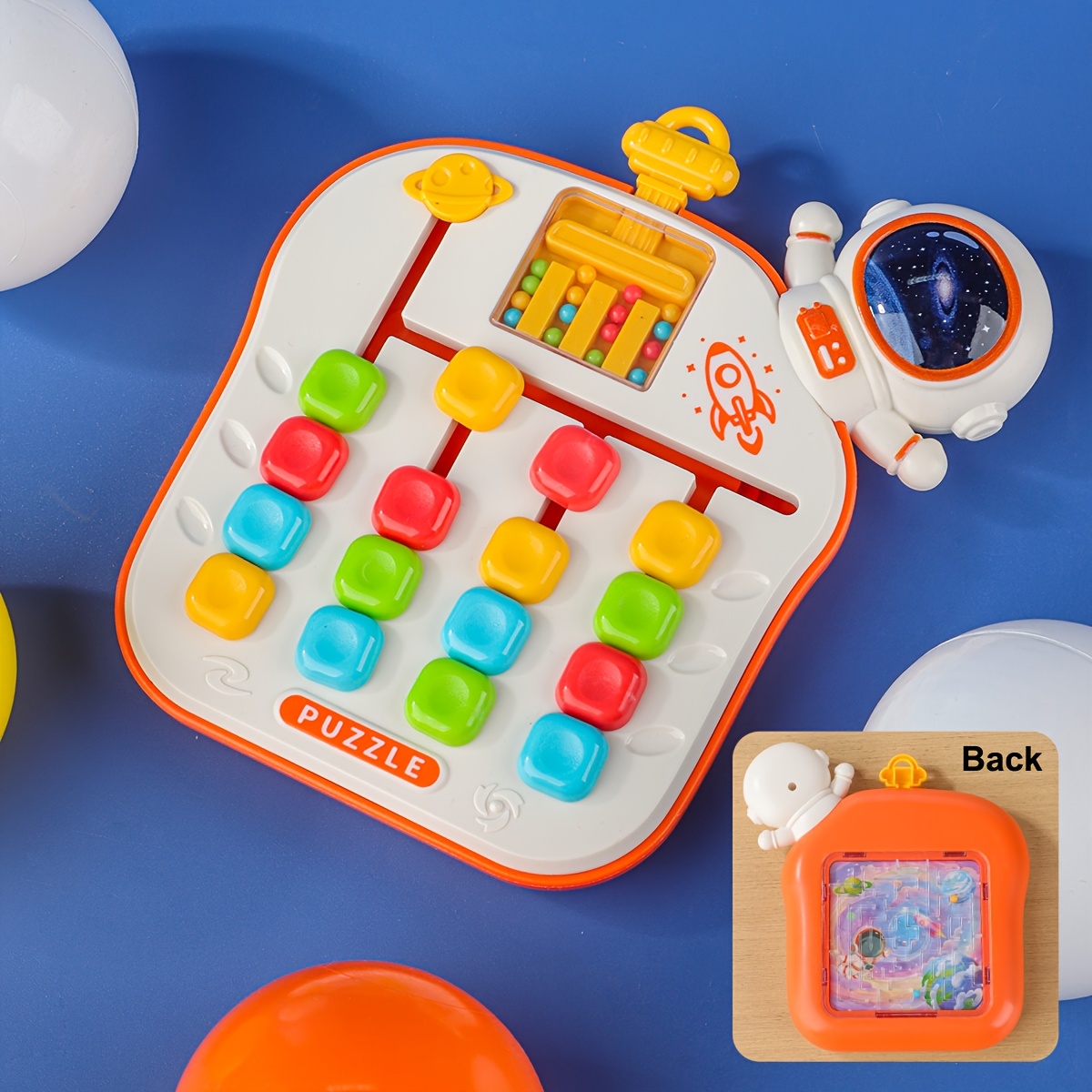 Four-Color Maze Game for Kids