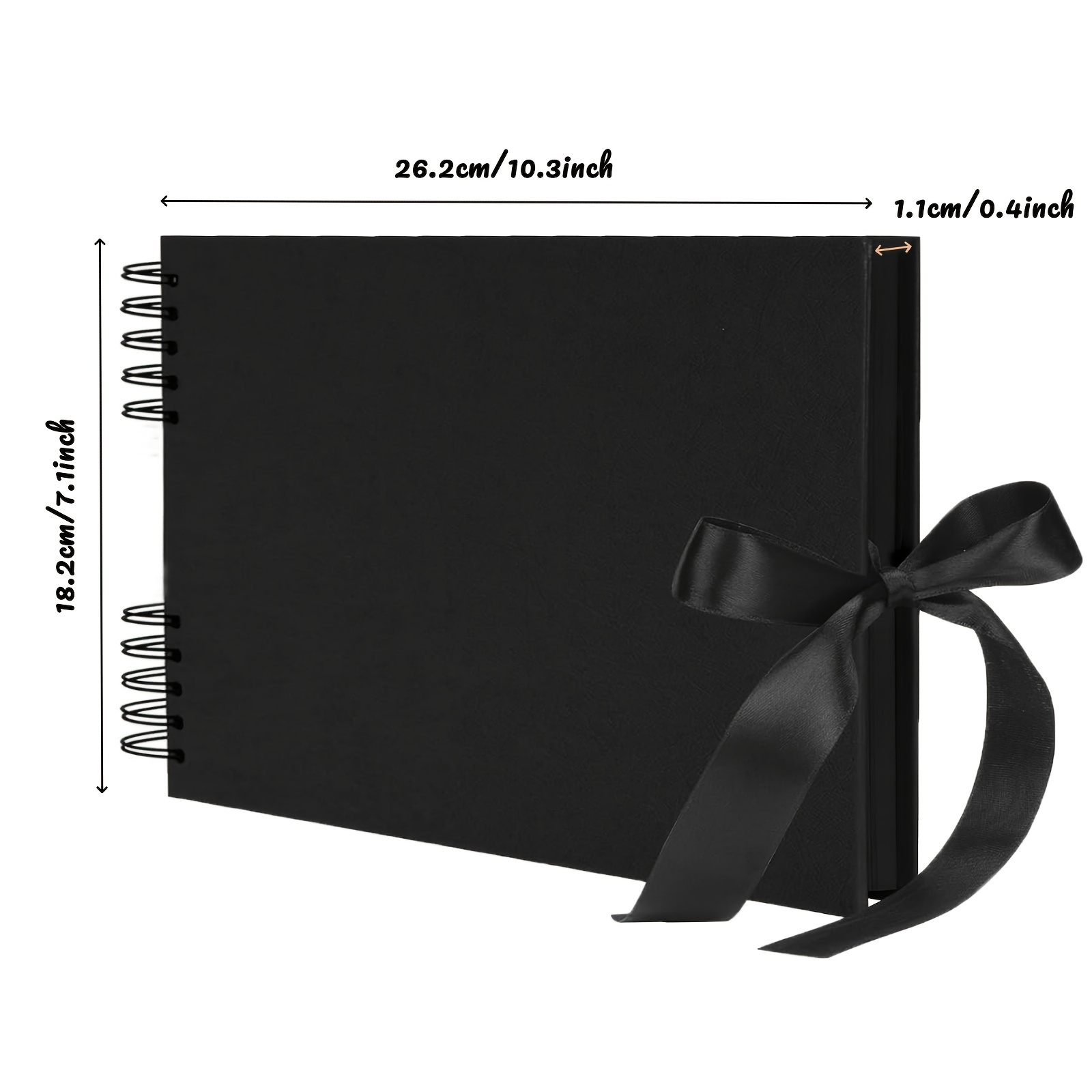 TEMU 36 Album (18 Sheets) 10.3x7.1 Inches Thick Paper For Drawing And Storing Photos, Perfect For Gifts For Birthdays, Graduations, Anniversaries,