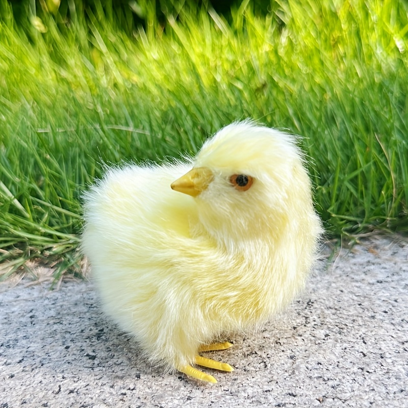 Image of 6 Styles Easter Chick Collectible Figurines, Spring Tabletop Decor For Egg Hunt Celebration, Holiday For Halloween Thanksgiving Christmas Decorations Collectible Figurines