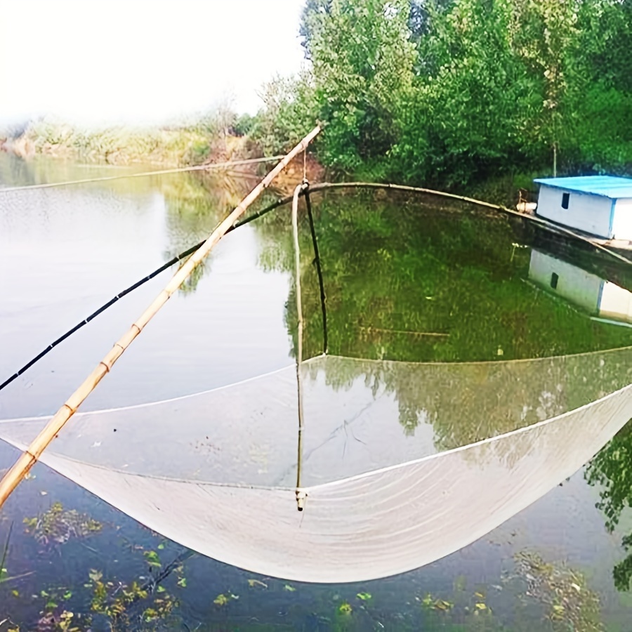 Piao Fishing Net Fish Landing Net Foldable Fishing Replacement Net For  Freshwater Saltwater Without Handle