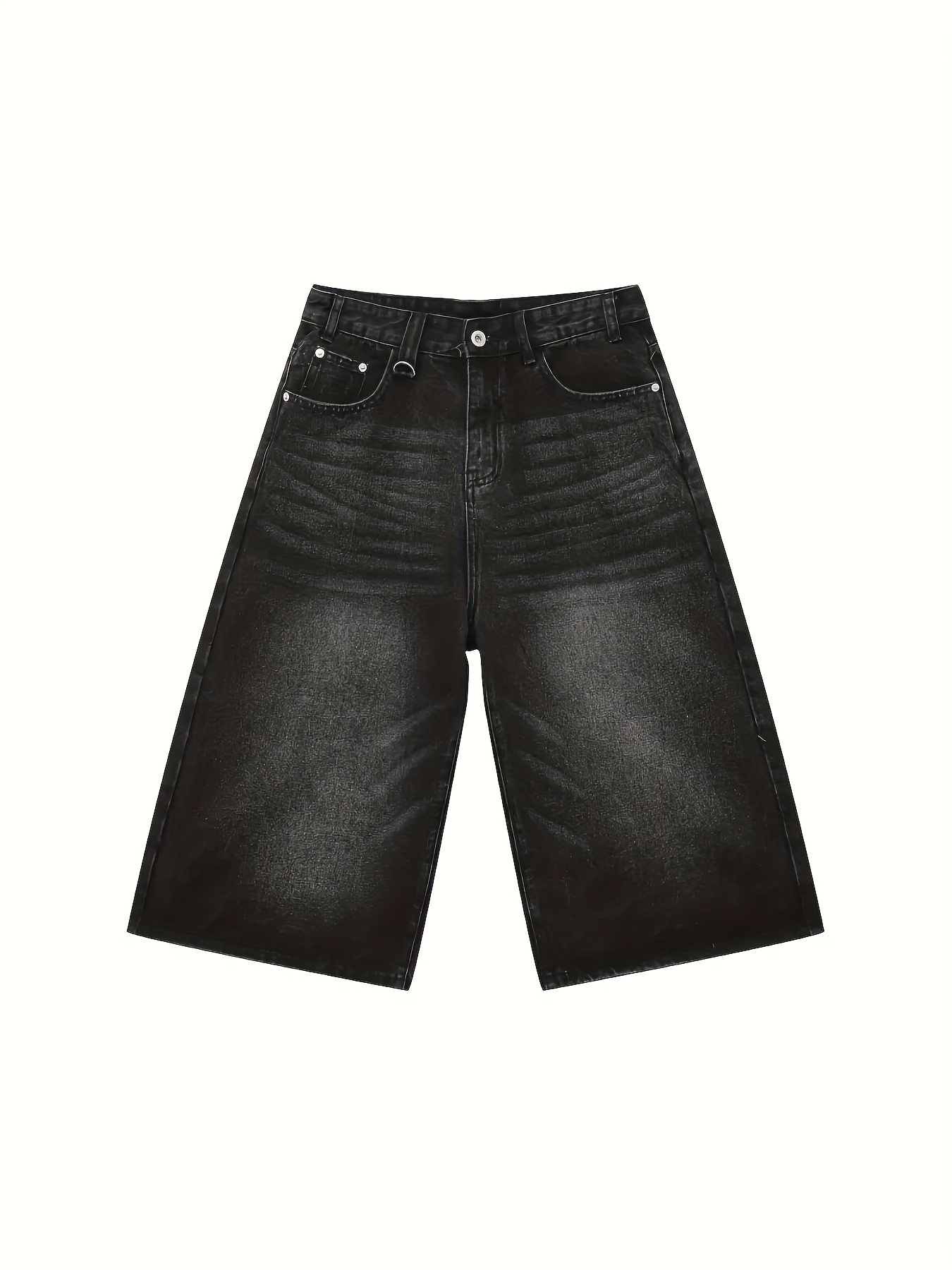 【YOURNUS】Vjet This Black Bermuda Denim Amazon.com: FantasyGears Baggy Jorts Y2k Streetwear Jorts