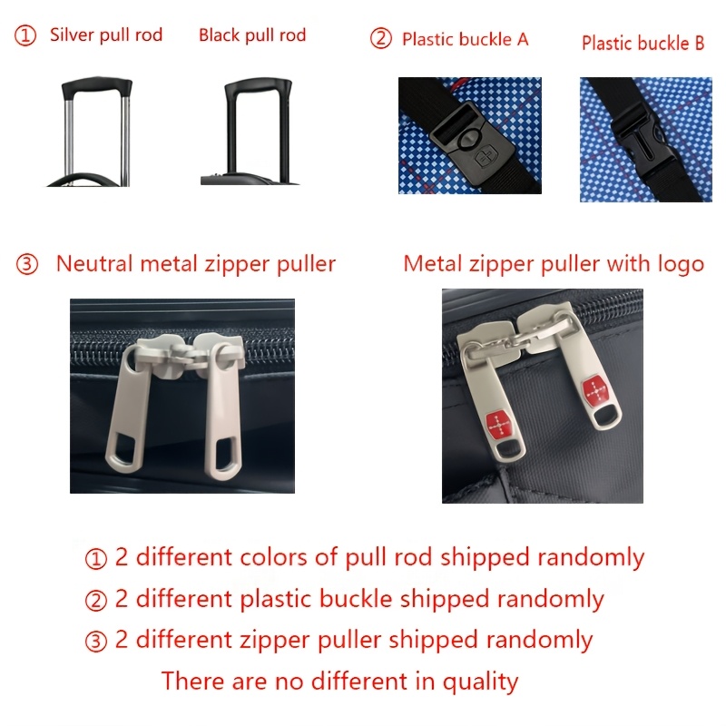 Lightweight Multifunctional Trolley Suitcase with Single Direction Wheel