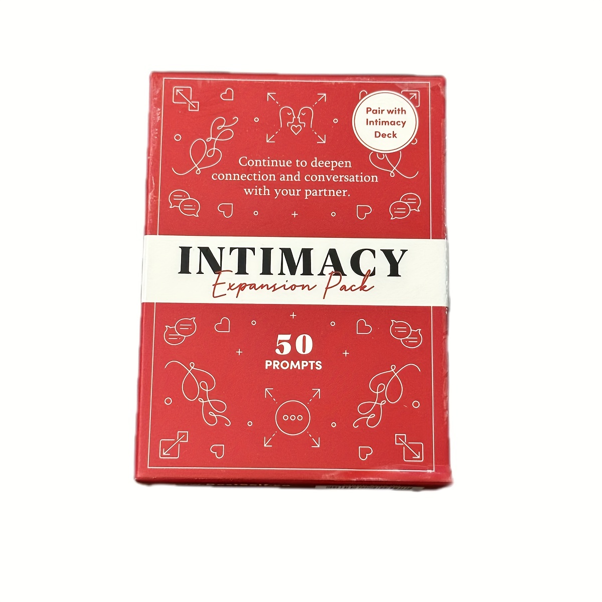 

Intimacy Deck Couple Card Game Couple Questions And Answers Deepen Emotions English Board Game