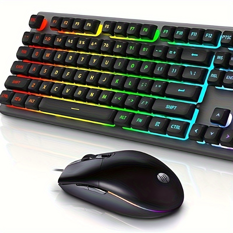 

Km300f Wired Gaming Combo Colorful Backlight And Logo Lighting Keyboard
