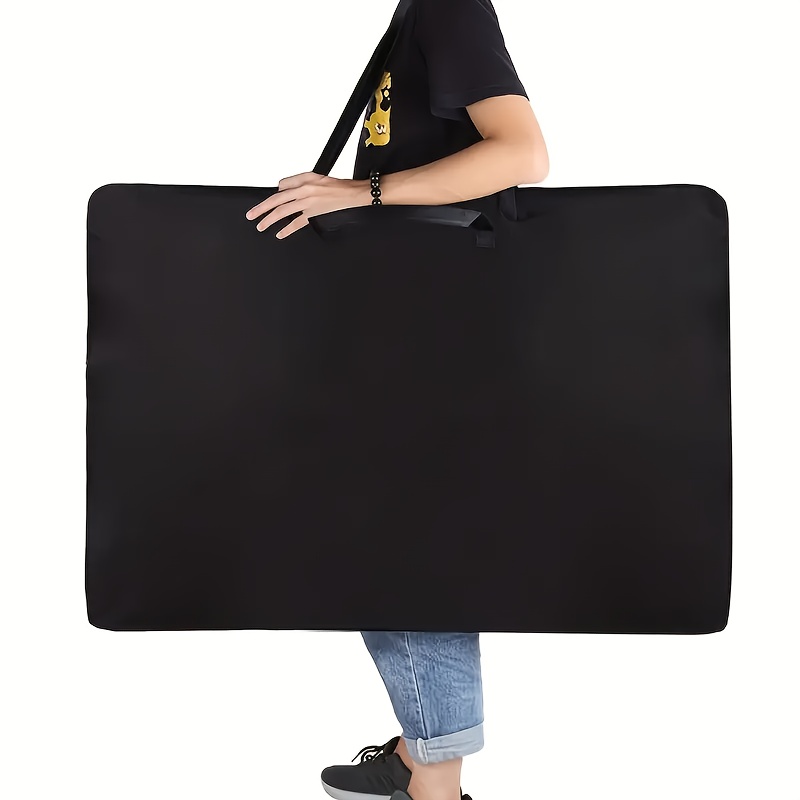 TEMU Extra-large Art Pad Bag, Sketching Bag, Tool Storage, Art Supply Organizer, Large Capacity Design, High Quality