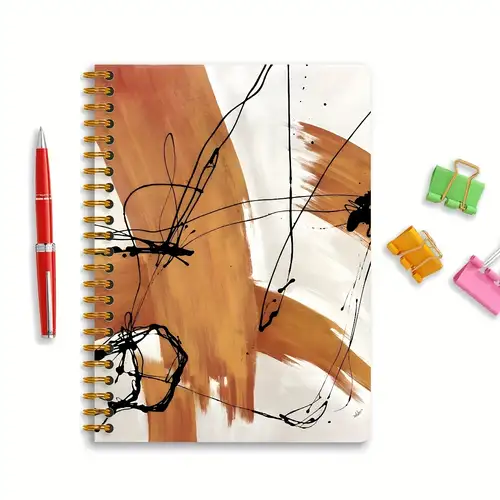 12 Pack Soft Cover Spiral Notebooks – 8.3”x5.5”, Lined, 120 Pages Each, Kraft Brown, For Journaling, School, Travel